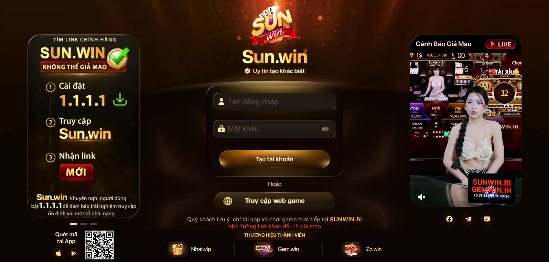 Trang chủ đăng ký Sunwin mới nhất 2026