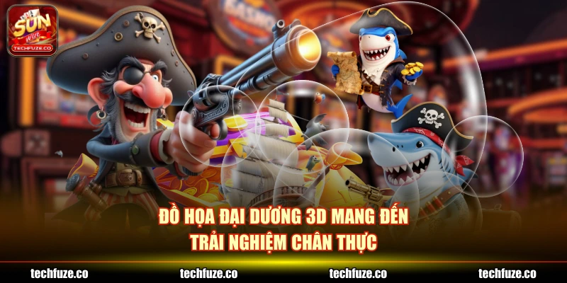 Đồ họa đại dương 3D mang đến trải nghiệm chân thực