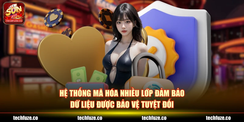 Hệ thống mã hóa nhiều lớp đảm bảo dữ liệu được bảo vệ tuyệt đối