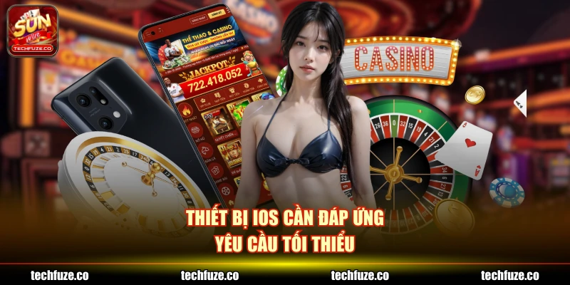 Thiết bị iOS cần đáp ứng yêu cầu tối thiểu